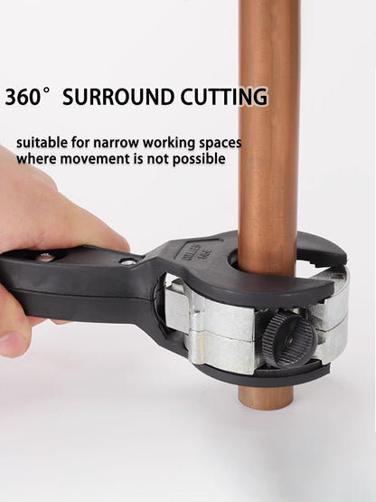 Ratcheting Tubing Cutter 8-29mm Universal Pipe Cutter Stainless Steel Copper Aluminium Ratchet Scissors Hose Cutting Hand Tools