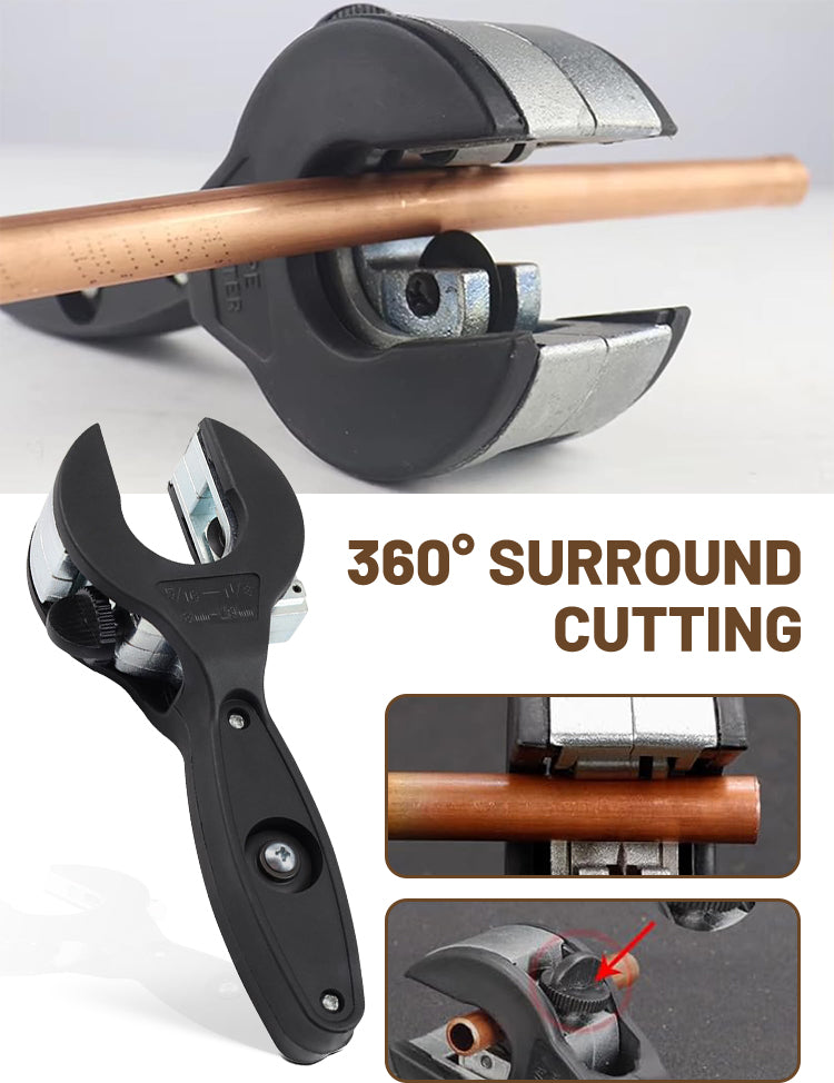 Ratcheting Tubing Cutter 8-29mm Universal Pipe Cutter Stainless Steel Copper Aluminium Ratchet Scissors Hose Cutting Hand Tools