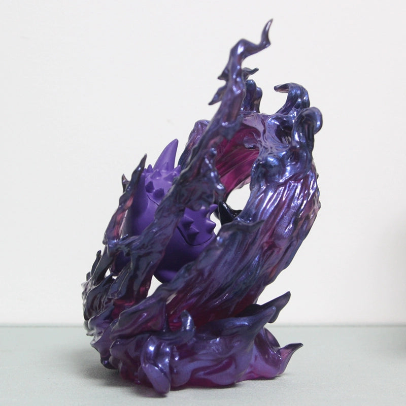 Pokemon Gengar Anime Figure Sun Snorlax Ghost Claw Action Figurine 18cm Pvc Statue Model Desk Decoration Collection Toy Kid Gift