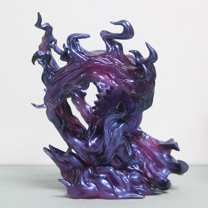 Pokemon Gengar Anime Figure Sun Snorlax Ghost Claw Action Figurine 18cm Pvc Statue Model Desk Decoration Collection Toy Kid Gift