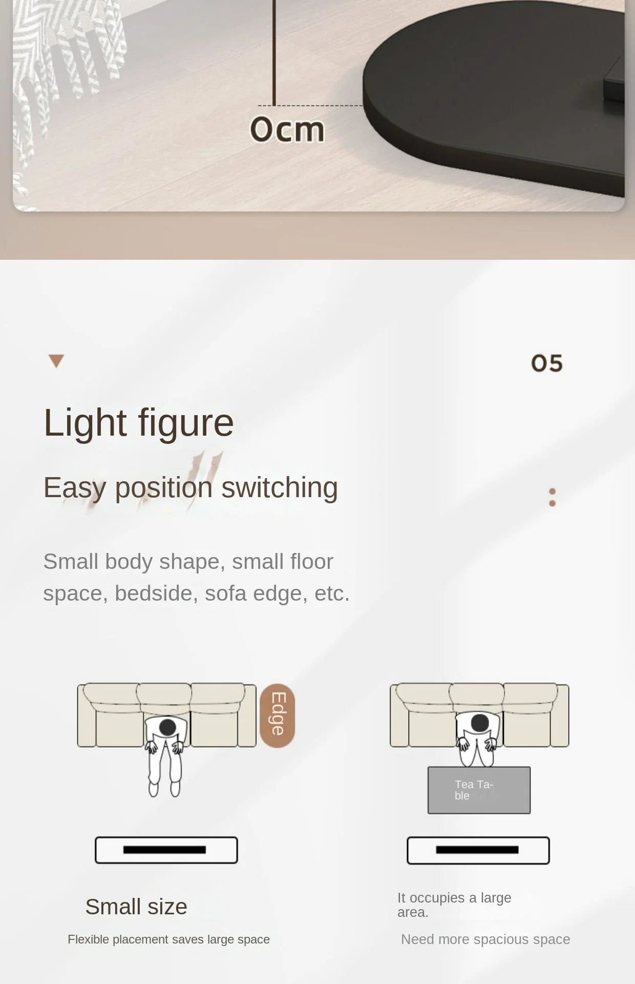 IHOME Small Coffee Table Bedside Storage Rack Mini Sofa Side Table Modern Simple Mobile And Easy To Use For Home Use New 2024