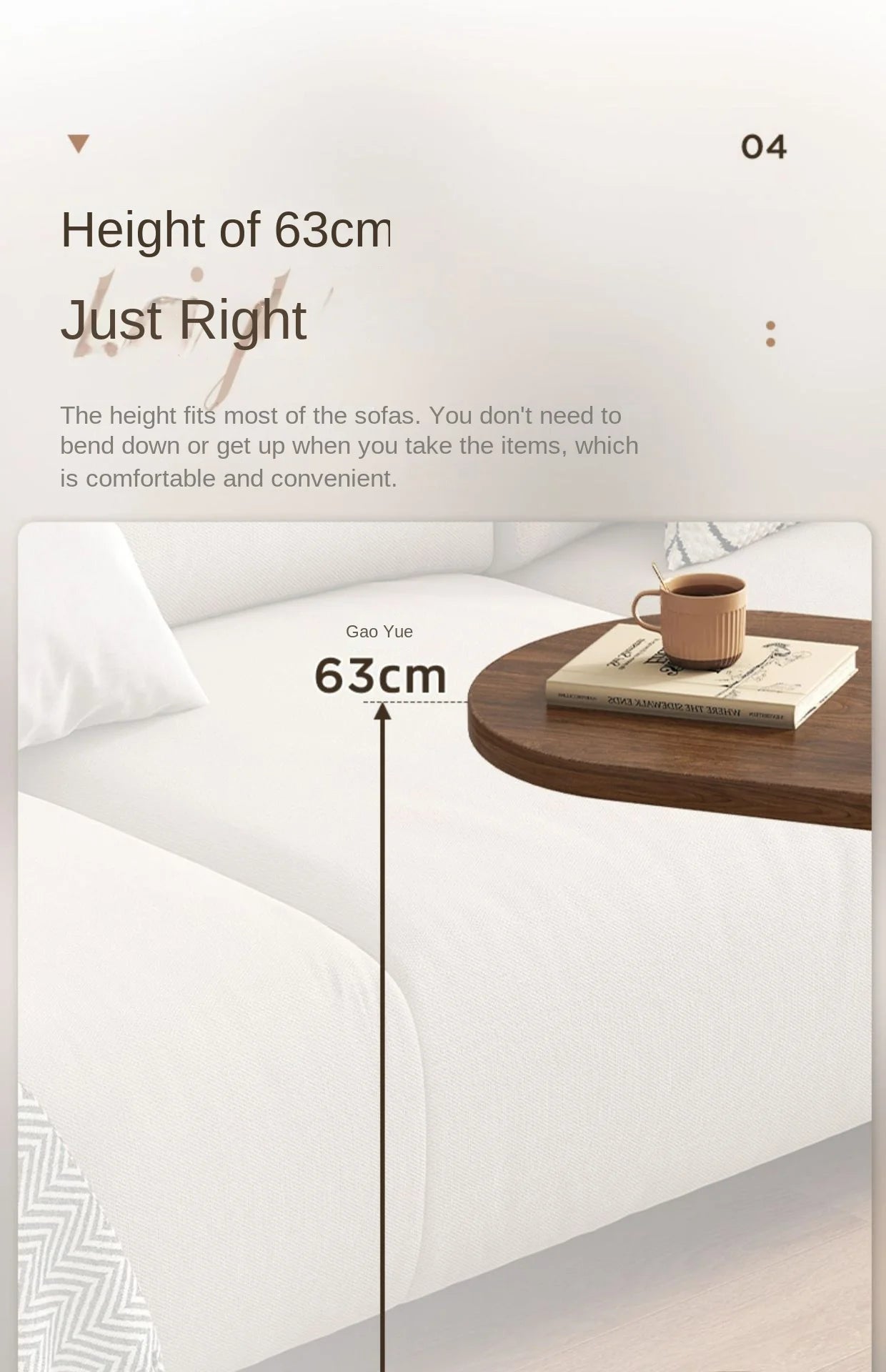 IHOME Small Coffee Table Bedside Storage Rack Mini Sofa Side Table Modern Simple Mobile And Easy To Use For Home Use New 2024