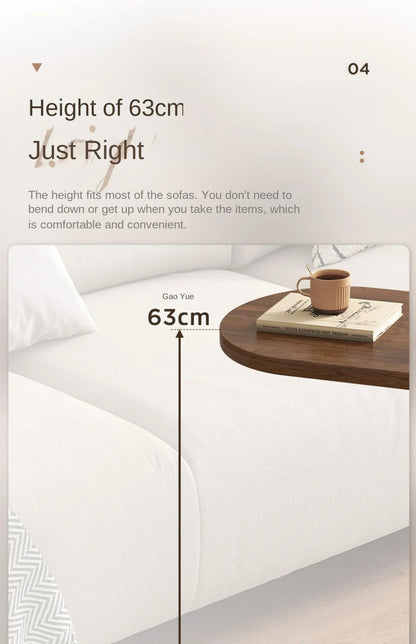 IHOME Small Coffee Table Bedside Storage Rack Mini Sofa Side Table Modern Simple Mobile And Easy To Use For Home Use New 2024