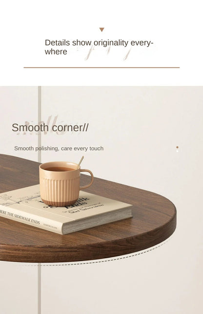 IHOME Small Coffee Table Bedside Storage Rack Mini Sofa Side Table Modern Simple Mobile And Easy To Use For Home Use New 2024