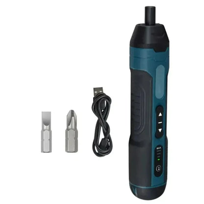 Mini Cordless Electric Screwdriver 1300mah Rechargeable Adjustment Power Drill Multi-function Disassembly Torque Repair Tools