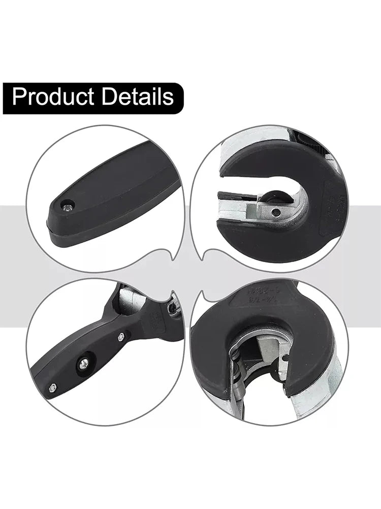 Ratcheting Tubing Cutter 8-29mm Universal Pipe Cutter Stainless Steel Copper Aluminium Ratchet Scissors Hose Cutting Hand Tools