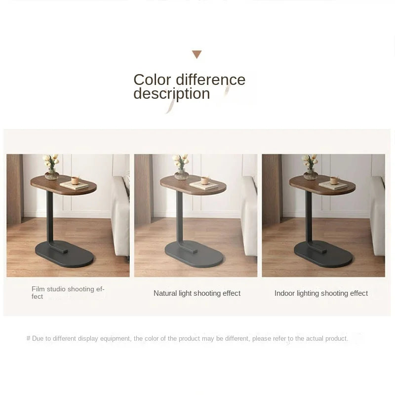 IHOME Small Coffee Table Bedside Storage Rack Mini Sofa Side Table Modern Simple Mobile And Easy To Use For Home Use New 2024