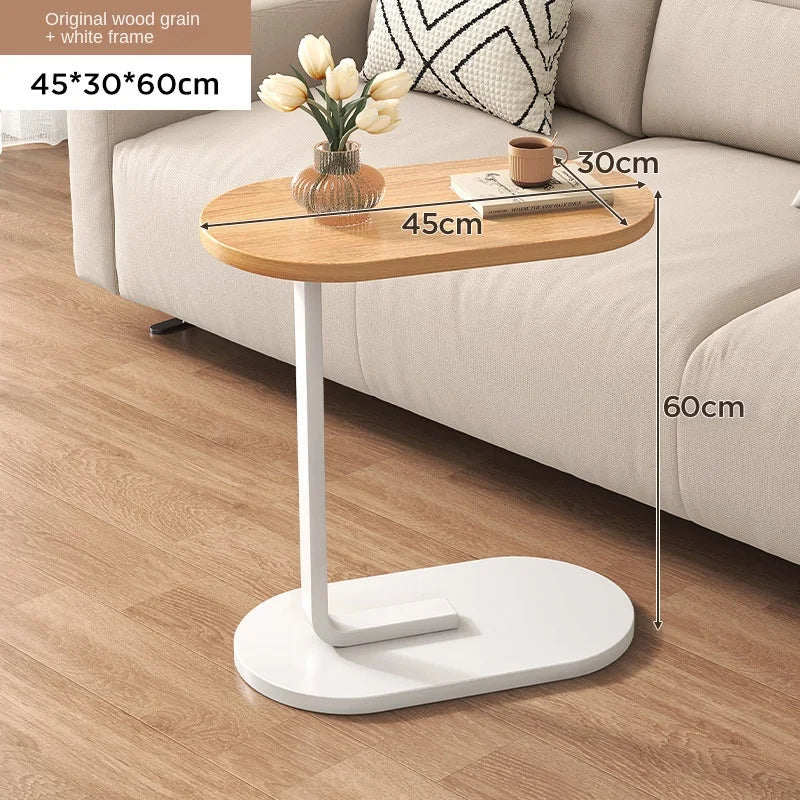 IHOME Small Coffee Table Bedside Storage Rack Mini Sofa Side Table Modern Simple Mobile And Easy To Use For Home Use New 2024