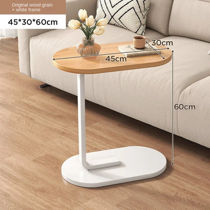 IHOME Small Coffee Table Bedside Storage Rack Mini Sofa Side Table Modern Simple Mobile And Easy To Use For Home Use New 2024