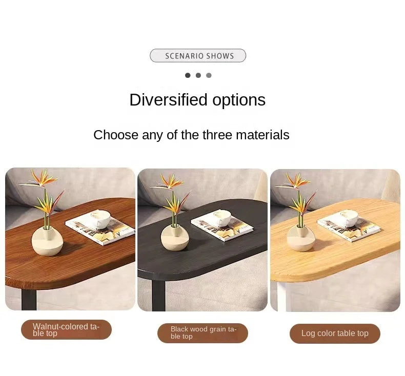 IHOME Small Coffee Table Bedside Storage Rack Mini Sofa Side Table Modern Simple Mobile And Easy To Use For Home Use New 2024