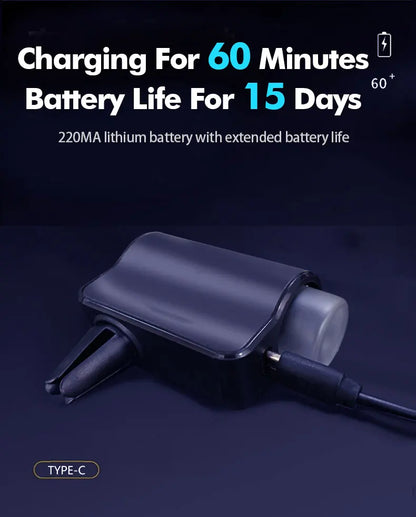 Smart Car Air Aromatherapy Diffuser Fragrance Car Air Fresheners With Three Adjustable Humidifier Essential Oil Diffuser